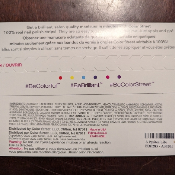 Color Street - A Pyrites Life - Picture 2 of 2